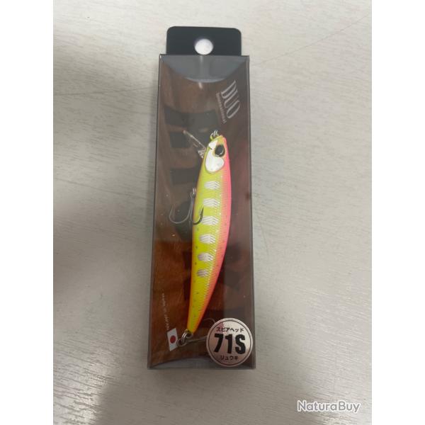 !! Ope -45%!! LEURRE DUO RYUKI 71s 10gr col pink chart yamame