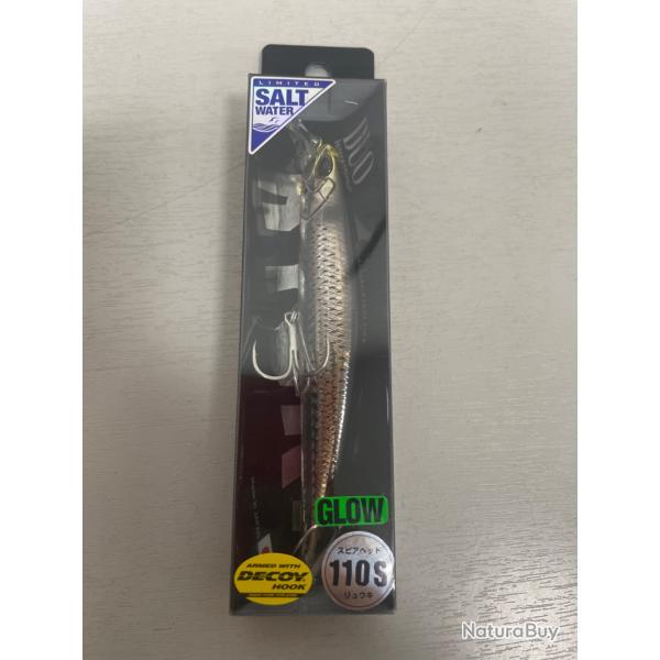 !! Ope -45%!! LEURRE DUO RYUKI 110s 21gr col waka mullet