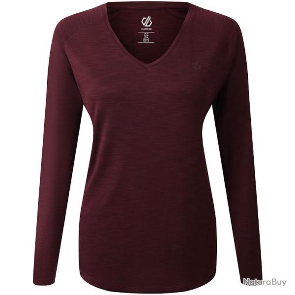 T shirt manches longues Dare2b Discern Tee Women violet