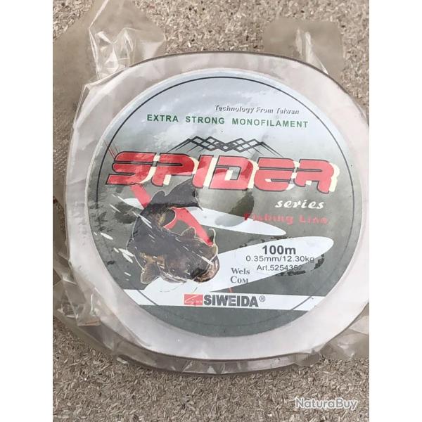 FIL DE PECHE SILURE 0,35 mm  12,30 kg