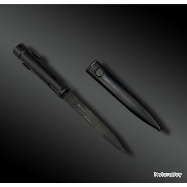 BA�ONNETTE tubulaire pour FAL ou CAL - Belgique - XX�me si�cle