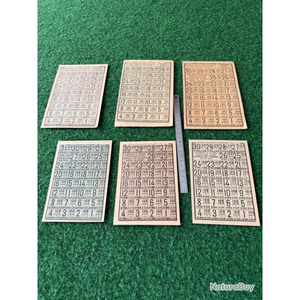 TICKETS DE RATIONNEMENT DU PAIN  1914 / 1918  W W 1