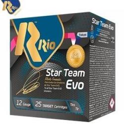 Cartouches RIO STAR TEAM EVO calibre 12/70 28g n&deg;7.5 x25