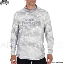 Sweat &agrave; capuche FOX RAGE UV Hooded light camo top XXL