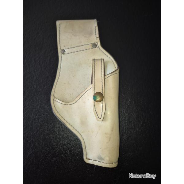 Etui de revolver de la police ancien.