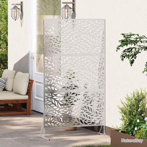 �cran de privacy 100x50x180 cm en acier inoxydable