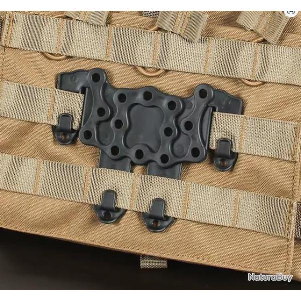 Adaptateur Molle - Noir