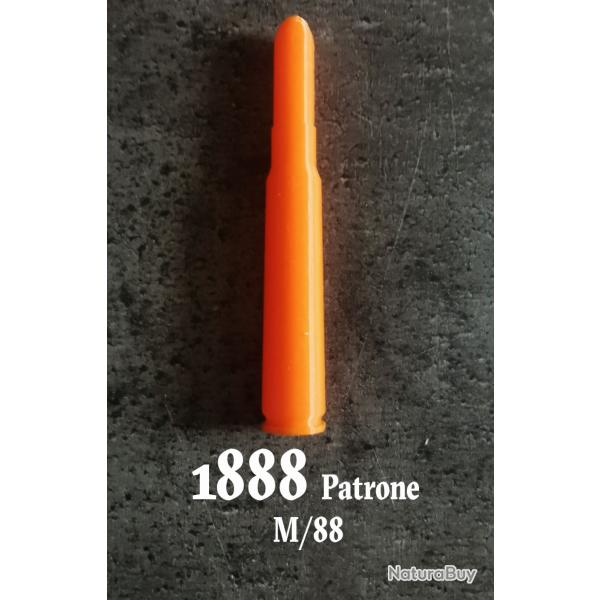 Lot de 3 Douilles Amortisseur, tir  sec Patrone 1888 ou M/88