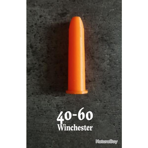 Lot de 3 Douilles Amortisseur, tir  sec 40-60 Winchester