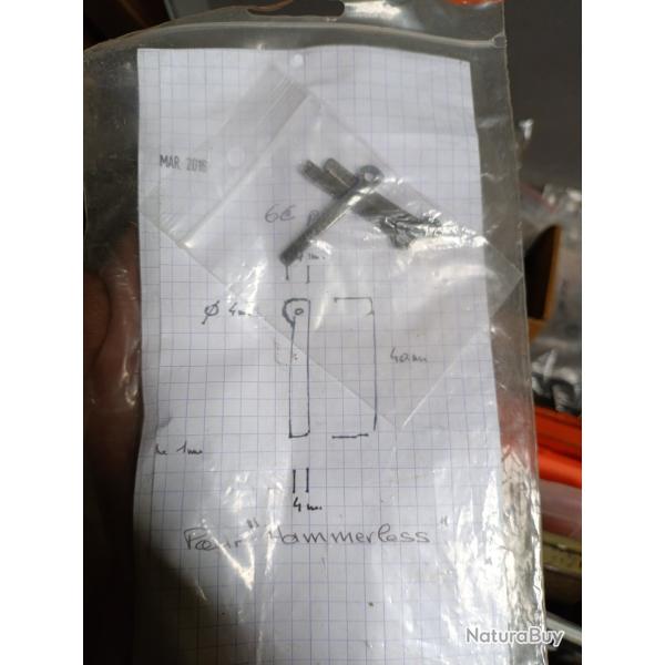 Lot de ressorts pour hammerless