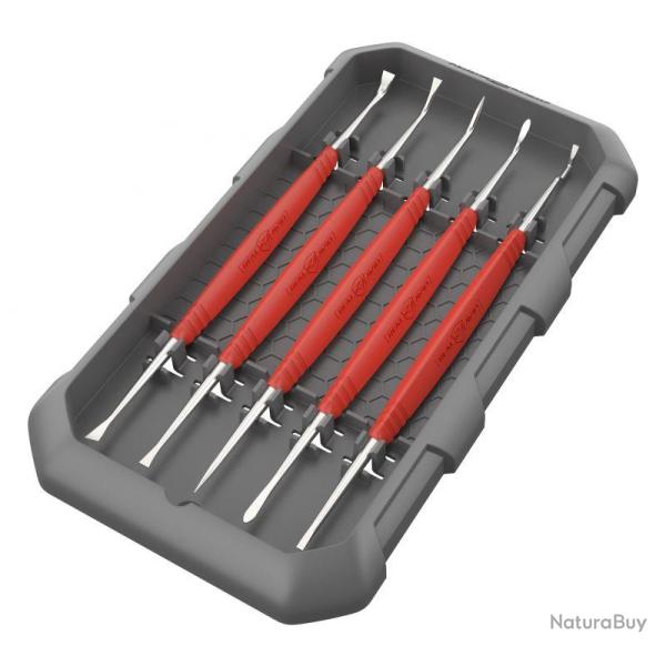 Kit d'outil de nettoyage pour arme &agrave; feu en acier real Avid