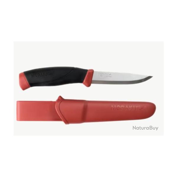 COUTEAU COMPANION MORAKNIV LAME 104MM COLOR MIX ROUGE BUNT (MO14069)