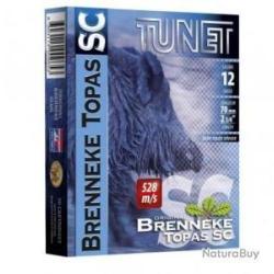 Cartouches TUNET BRENNEKE TOPAS SC calibre 12/70 x10