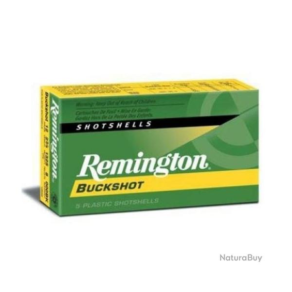 Cartouches CHEVROTINE REMINGTON SEMI MAGNUM calibre 12/70 12grs x5