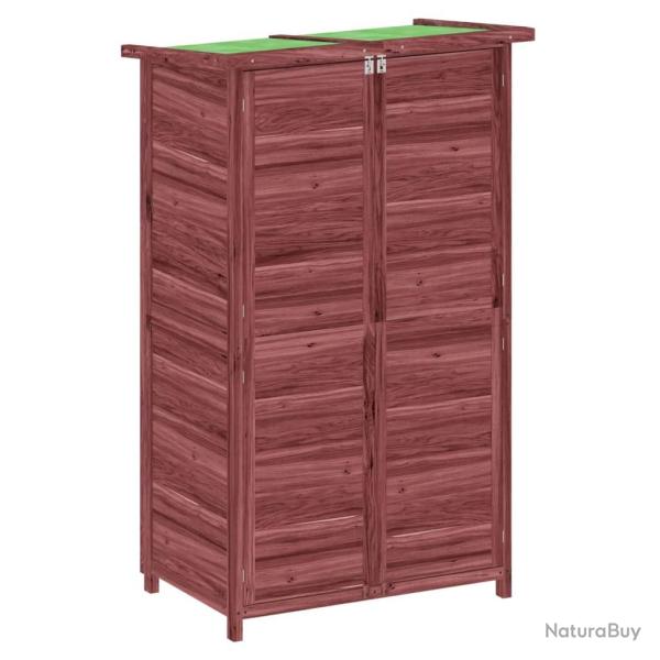 Abri de jardin cabane cabanon maison de stockage remise ext�rieur hangar outils robuste moka 83 x 5