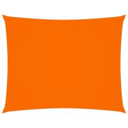 Voile toile d'ombrage parasol tissu oxford rectangulaire 2,5 x 3,5 m orange 02_0009560