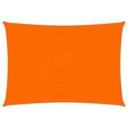 Voile toile d'ombrage parasol tissu oxford rectangulaire 2 x 4,5 m orange 02_0009624