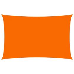 Voile toile d'ombrage parasol tissu oxford rectangulaire 4 x 7 m orange 02_0009711