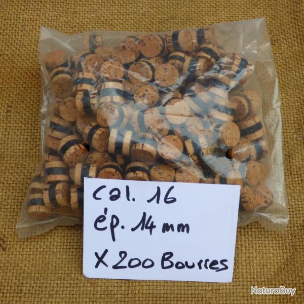Bourres grasses cal. 16 de bonne qualit�, quantit� 200