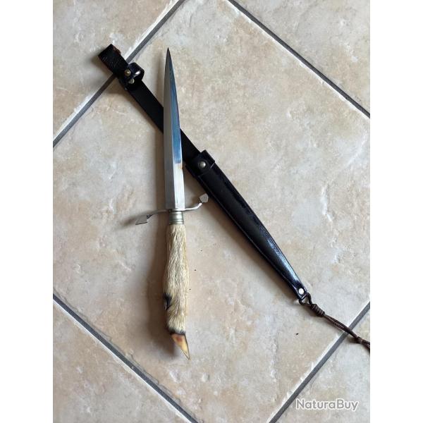 Dague � servir couteau collector avec son etui