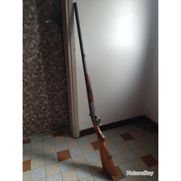 vend fusil simplex manufrance. 12 70. canon 76. nickel .dernire fabrication .