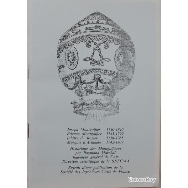 Livre Historique des montgolfires par Raymond Marchal