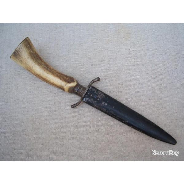 dagger knife  poignard  dague  Couteau de  botte allemand  tranch�e 14  / 18  1ww poilu