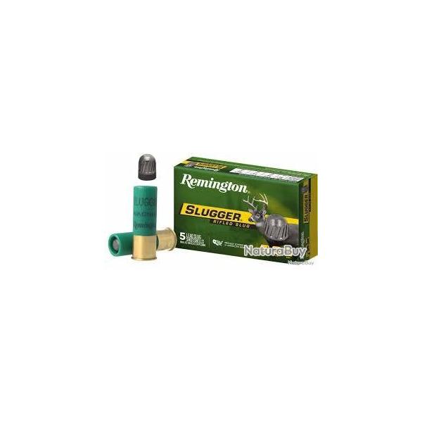 Cartouches REMINGTON SLUGGER calibre 12 x5