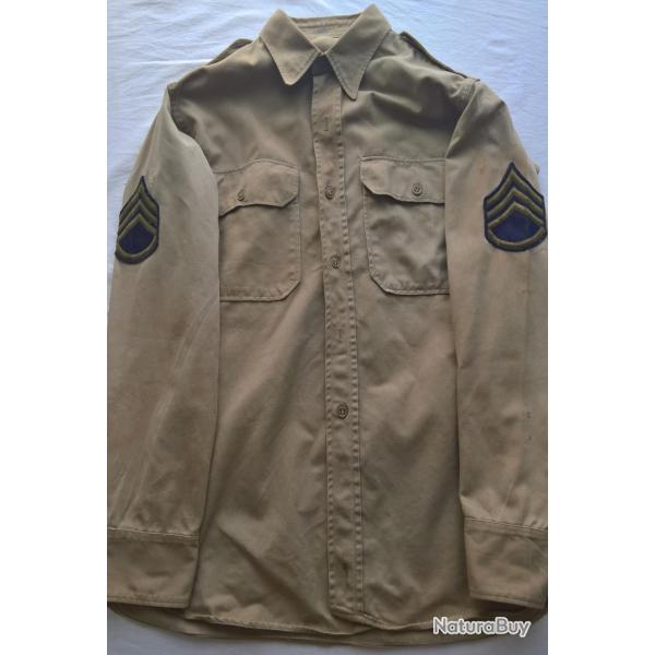 Chemise officier chino US WW2
