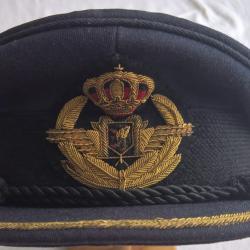 Casquette officier arm&eacute;e de l'air belge