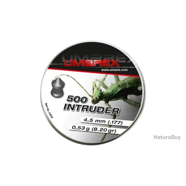 Munition  air comprim Umarex INTRUDER POINTU Plomb 177 CAL.4,5mm 0.52 G X500