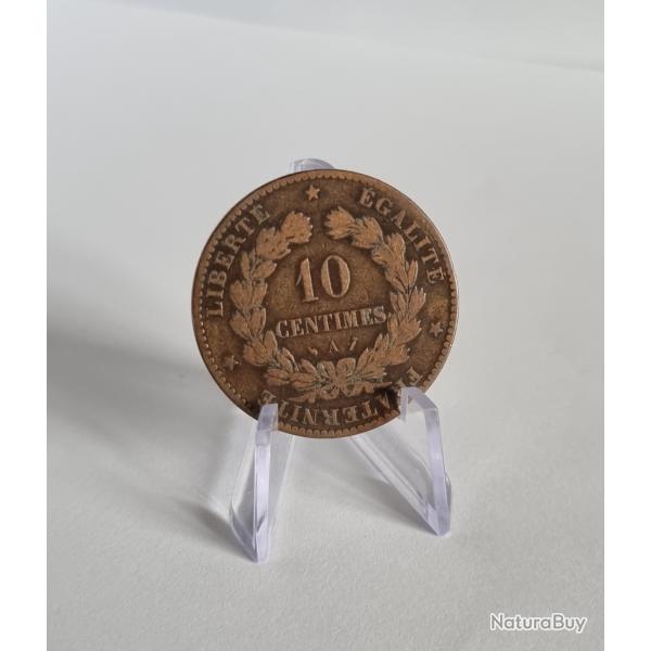 10 Centimes C�r�s 1887 A , Paris , XIX�me Si�cle 19�me