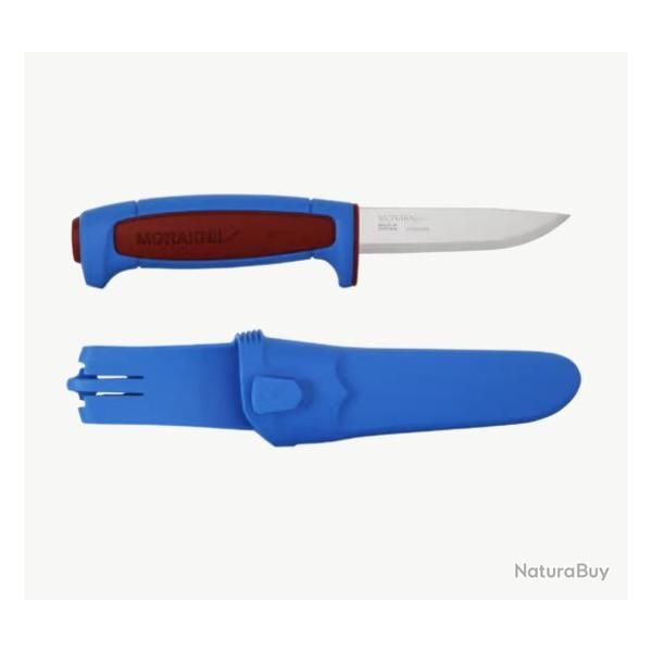 COUTEAU BLEU / ROUGE MORAKNIV COMPANION EDITION LIMITEE