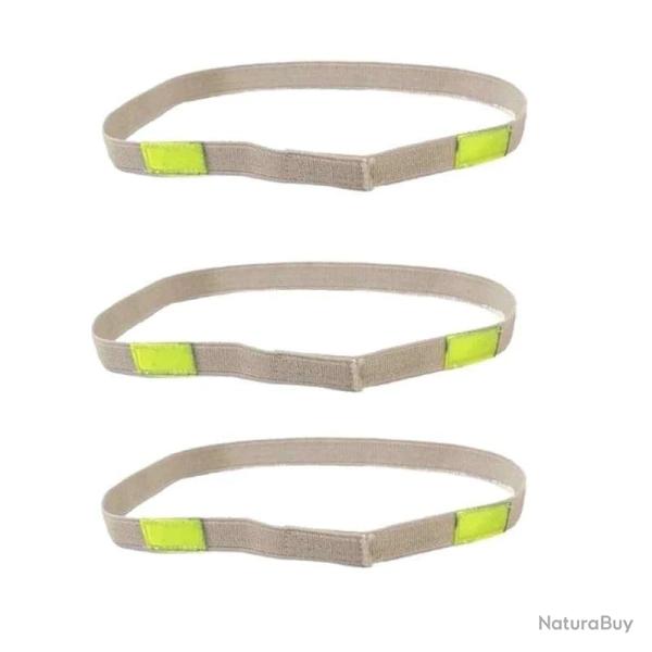 Bande r�fl�chissante casque M1 M88 MICH 3 pcs - Marron