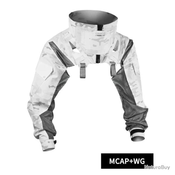 Uniforme de combat DMGEAR manches longues - Blanc / L