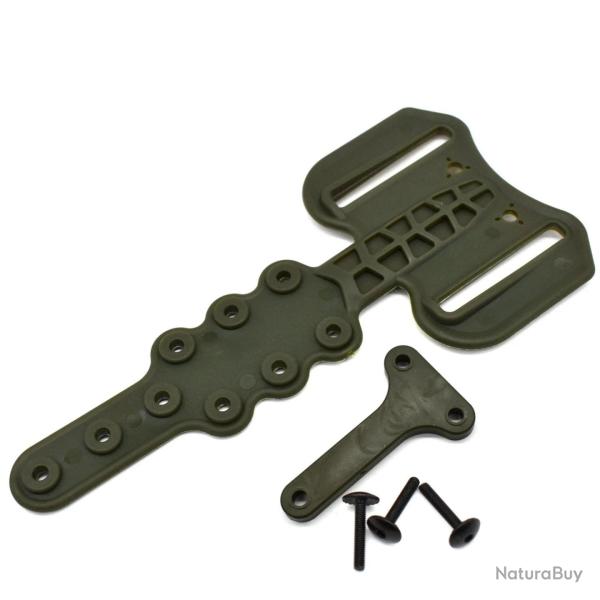 Adaptateur jambe Glock 17 19 M9 1911 REDHUNT - Vert arm�e