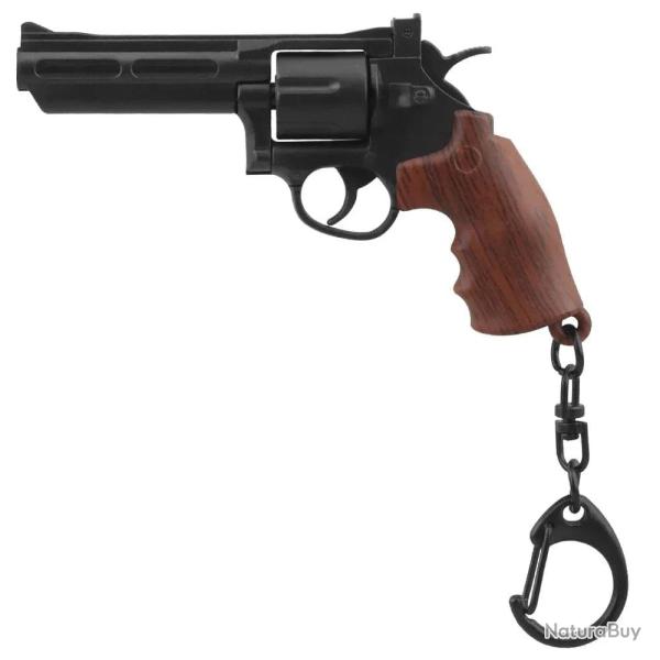 Porte-cl�s revolver 1:4 avec magazine - Noir