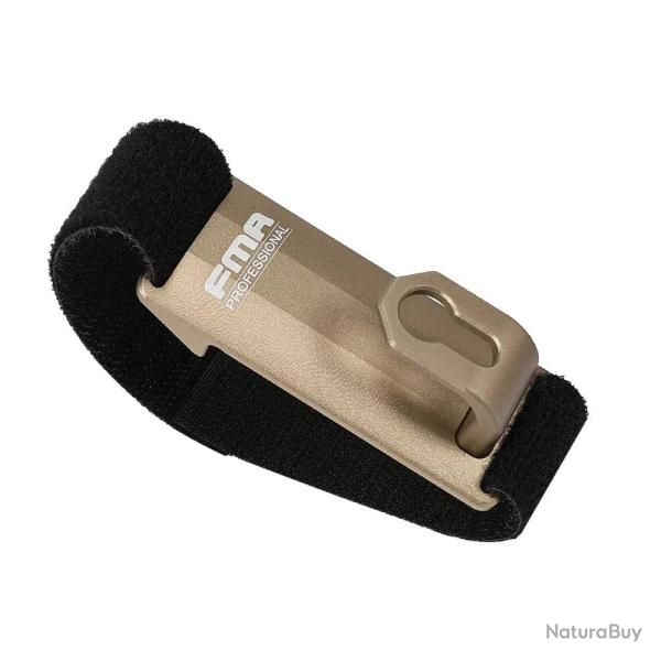 Crochet d'ancrage poitrine gilet tactique SINAIRSOFT - Marron