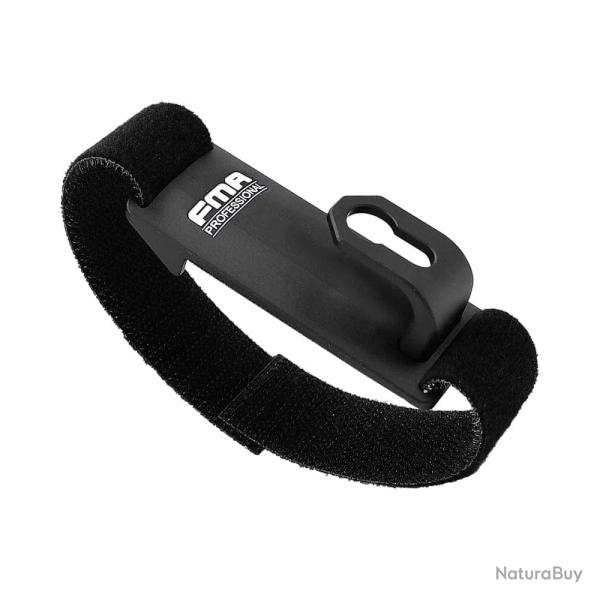 Crochet d'ancrage poitrine gilet tactique SINAIRSOFT - Noir