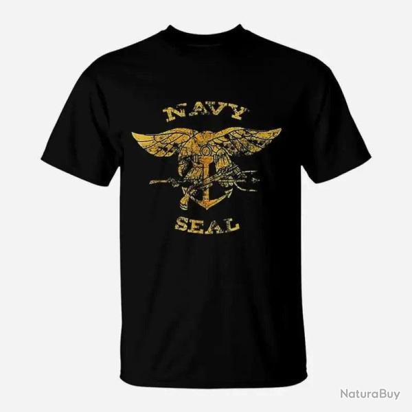 T shirt Us Navy Seal Noir