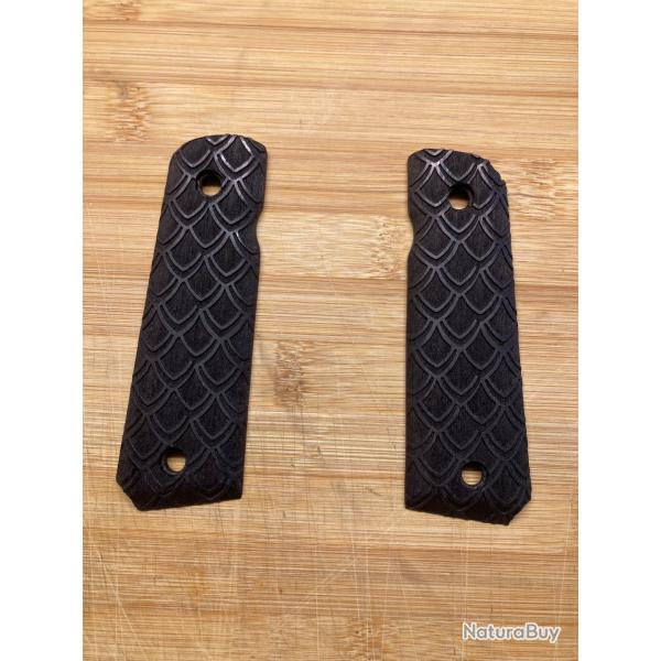 Plaquettes crosse 1911