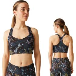 Brassi&egrave;re de sport Dare2b Swift III noire imprim&eacute;