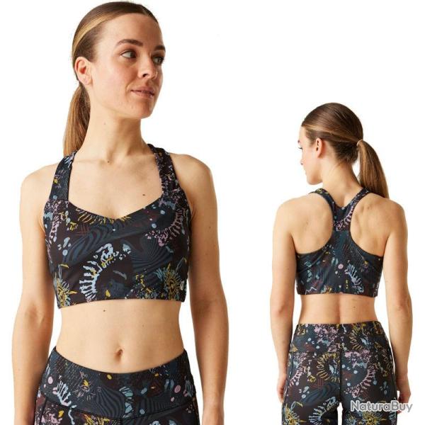 Brassi�re de sport Dare2b Swift III noire imprim�