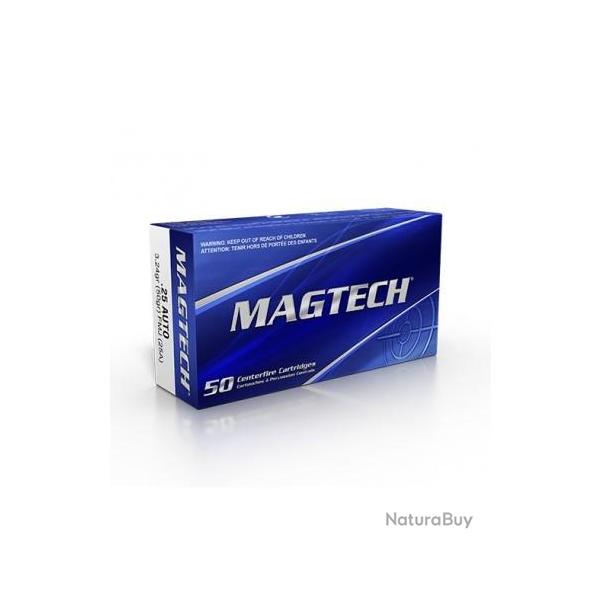 Cartouches MAGTECH 25 auto ACP 50Grs 3.24g FMJ x50