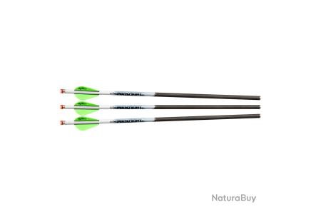 Carreau Arbalete 6 Flèches Carbone Pur Toparchery 20 Pouces - Pour