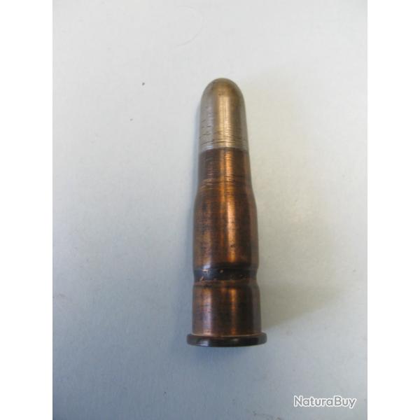 Une rare cartouche 10,4 x 38 R Vetterli de Manipulation non charg�e Balle soud�e