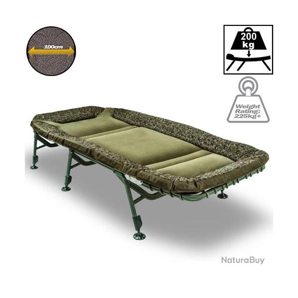 Bed Chair Solar SP C-Tech Memory Foam MKII Wide 6 pieds