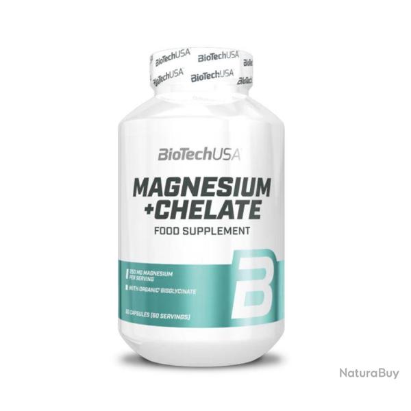 BIOTECH Magnesium + Chelate - 60 g�lules