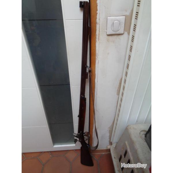Fusil Mortimer silex calibre 54