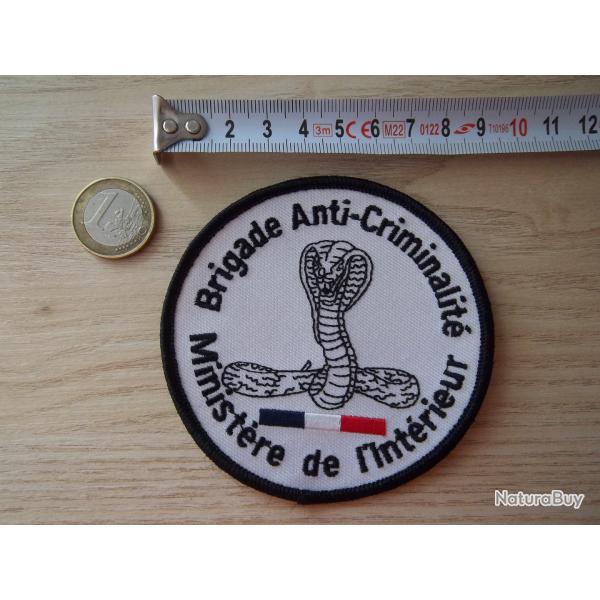 cusson obsolte Police brigade anti-criminalit (BAC) - insigne collection